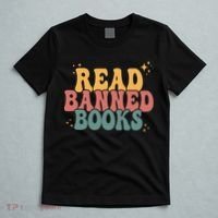 Retro Vintage Read Banned Books Reading Lover T-Shirt thumb 5