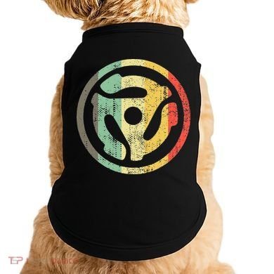 Retro Vinyl Record 45 Rpm Spindle Adapter Doggie Tank