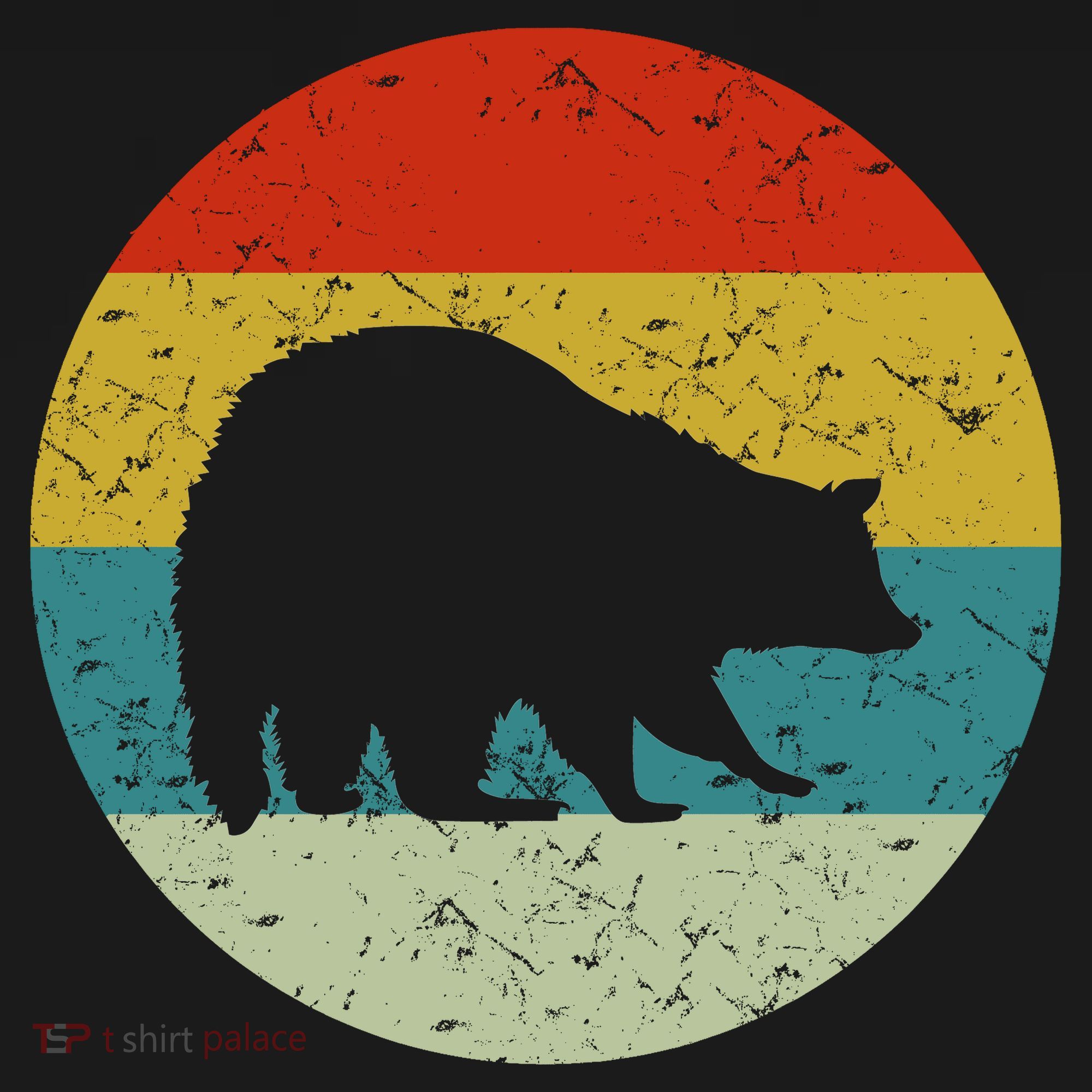 Retro Vintage Raccoon T-Shirt