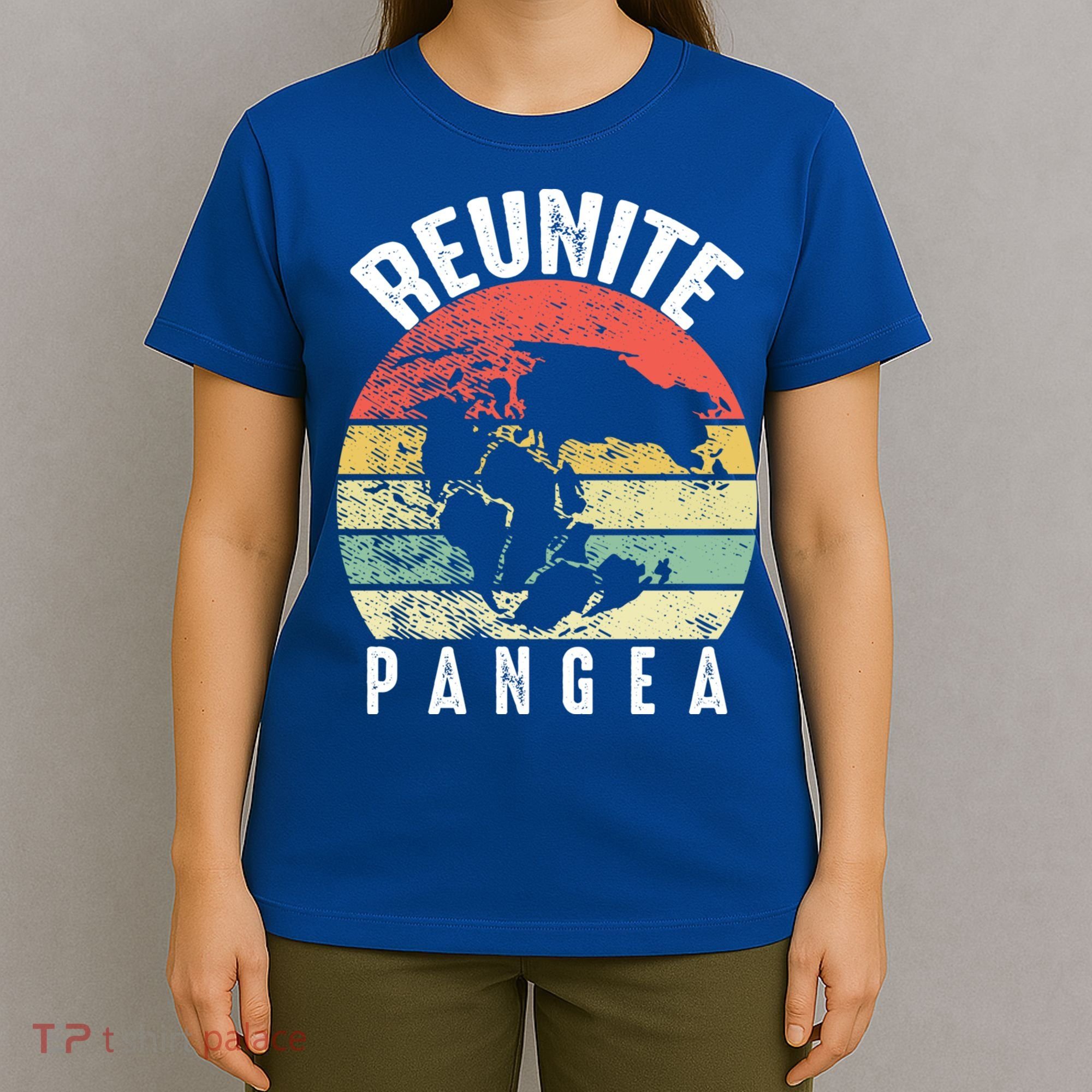 Retro Vintage Reunite Pangea Funny Geologist Giftgeology Gift T-Shirt