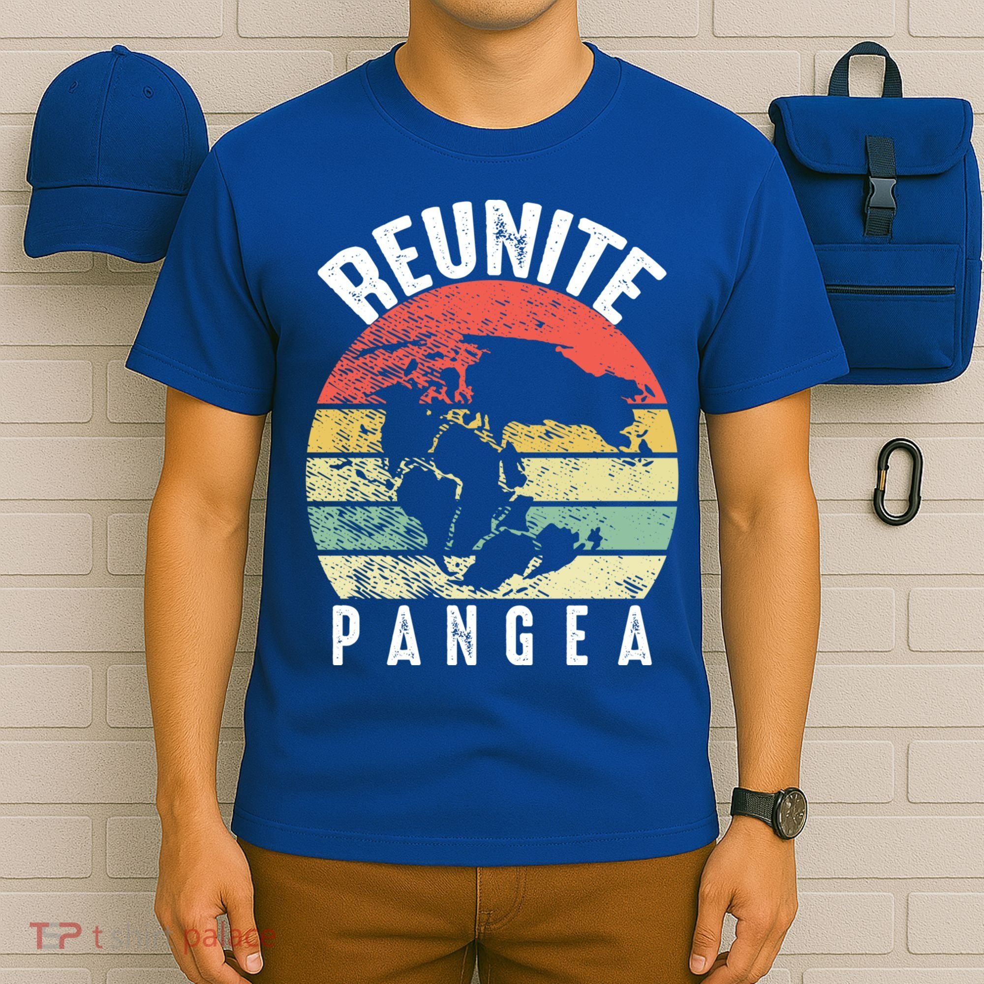 Retro Vintage Reunite Pangea Funny Geologist Giftgeology Gift T-Shirt