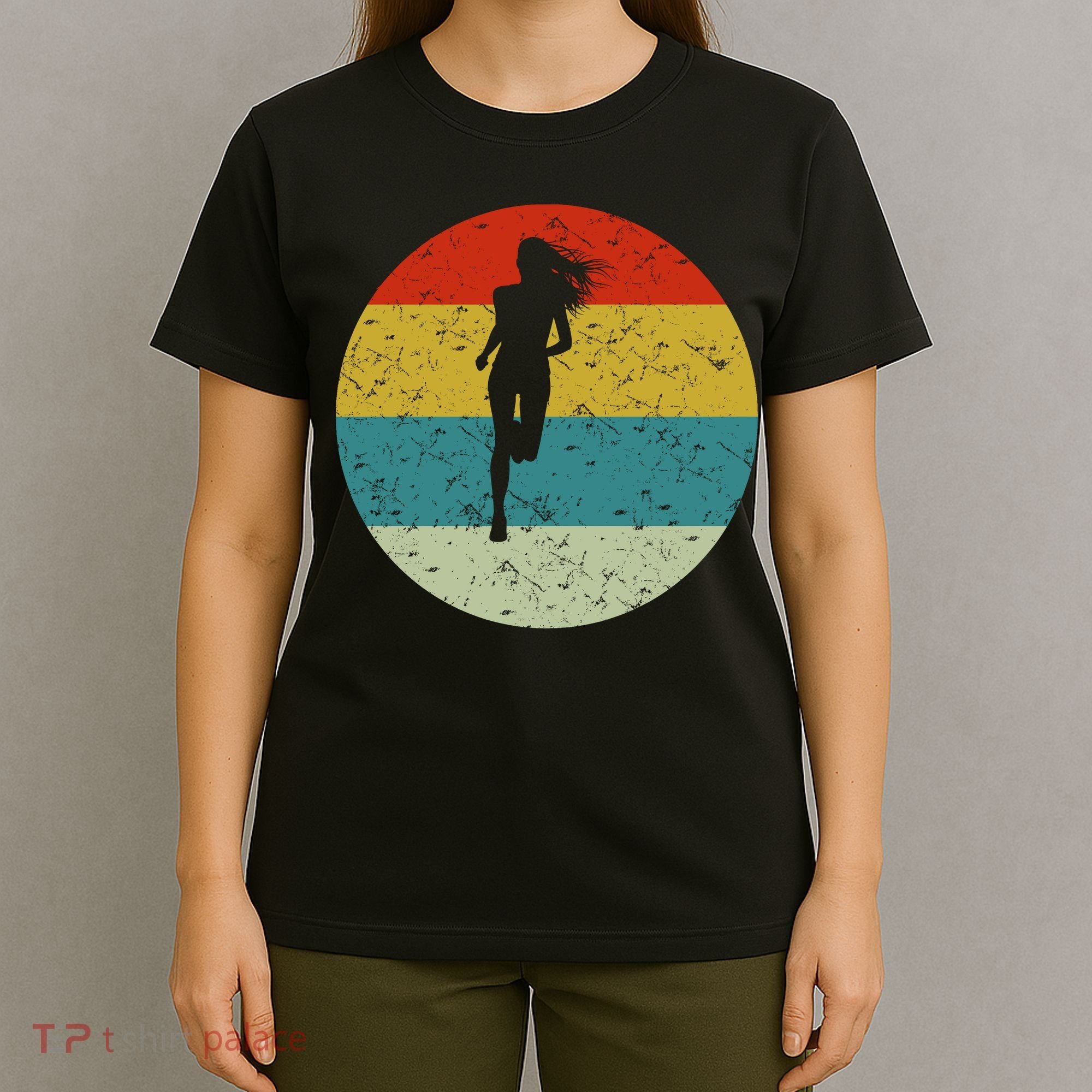 Retro Vintage Run T-Shirt