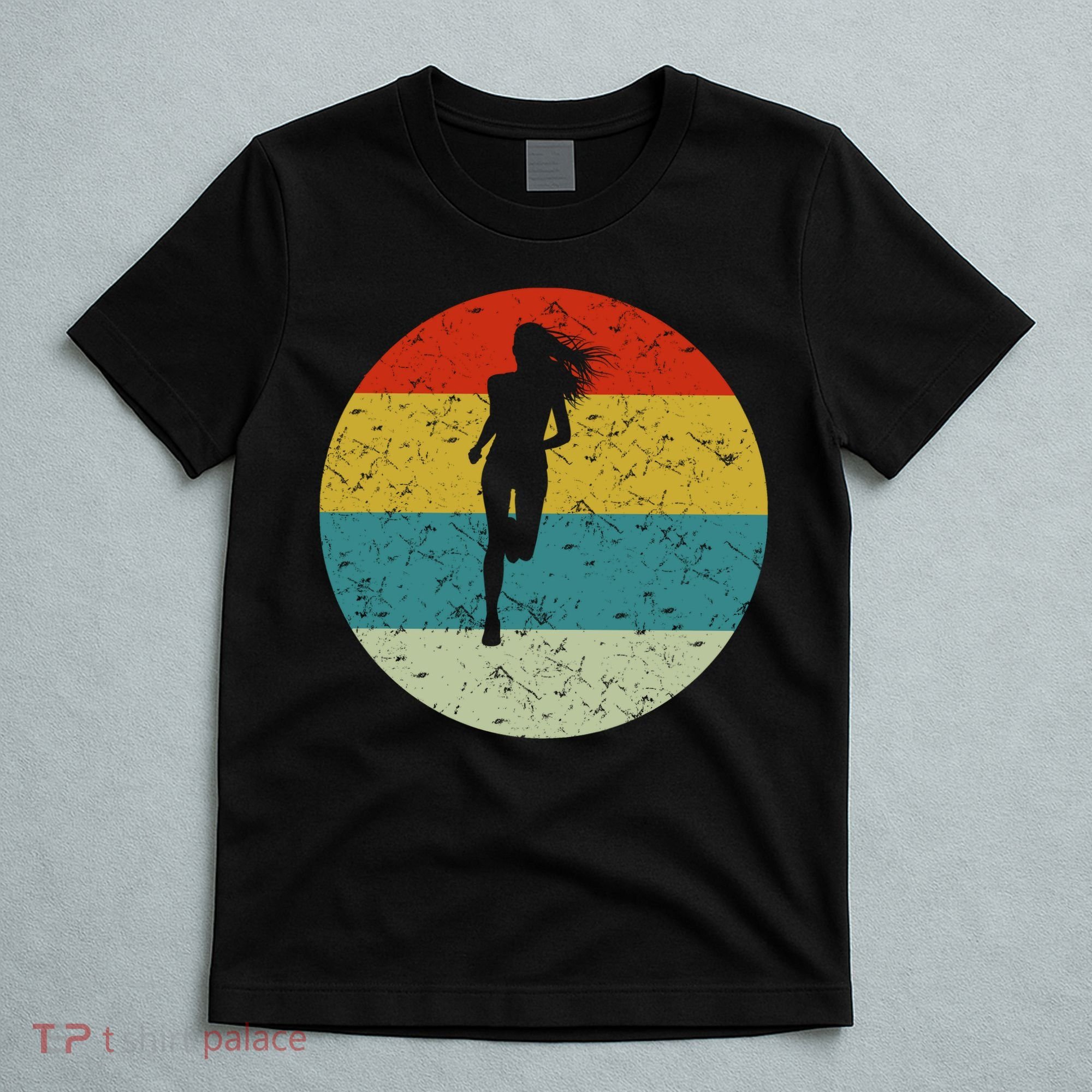 Retro Vintage Run T-Shirt