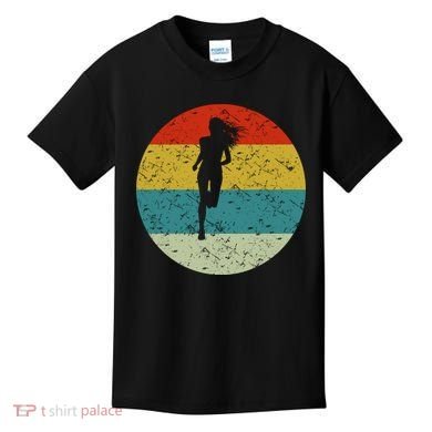 Retro Vintage Run Kids T-Shirt