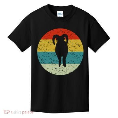 Retro Vintage Ram Kids T-Shirt