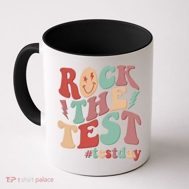 Retro Vintage Rock The Test #Testday Coffee Mug