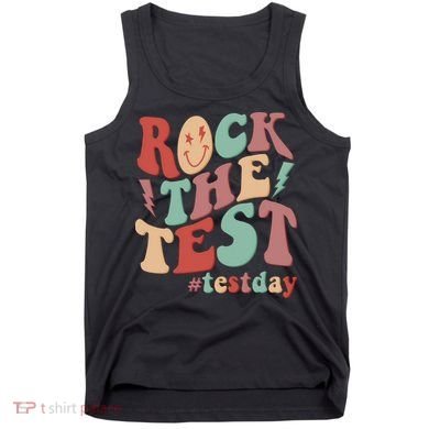 Retro Vintage Rock The Test #Testday Tank Top