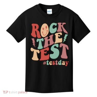 Retro Vintage Rock The Test #Testday Kids T-Shirt