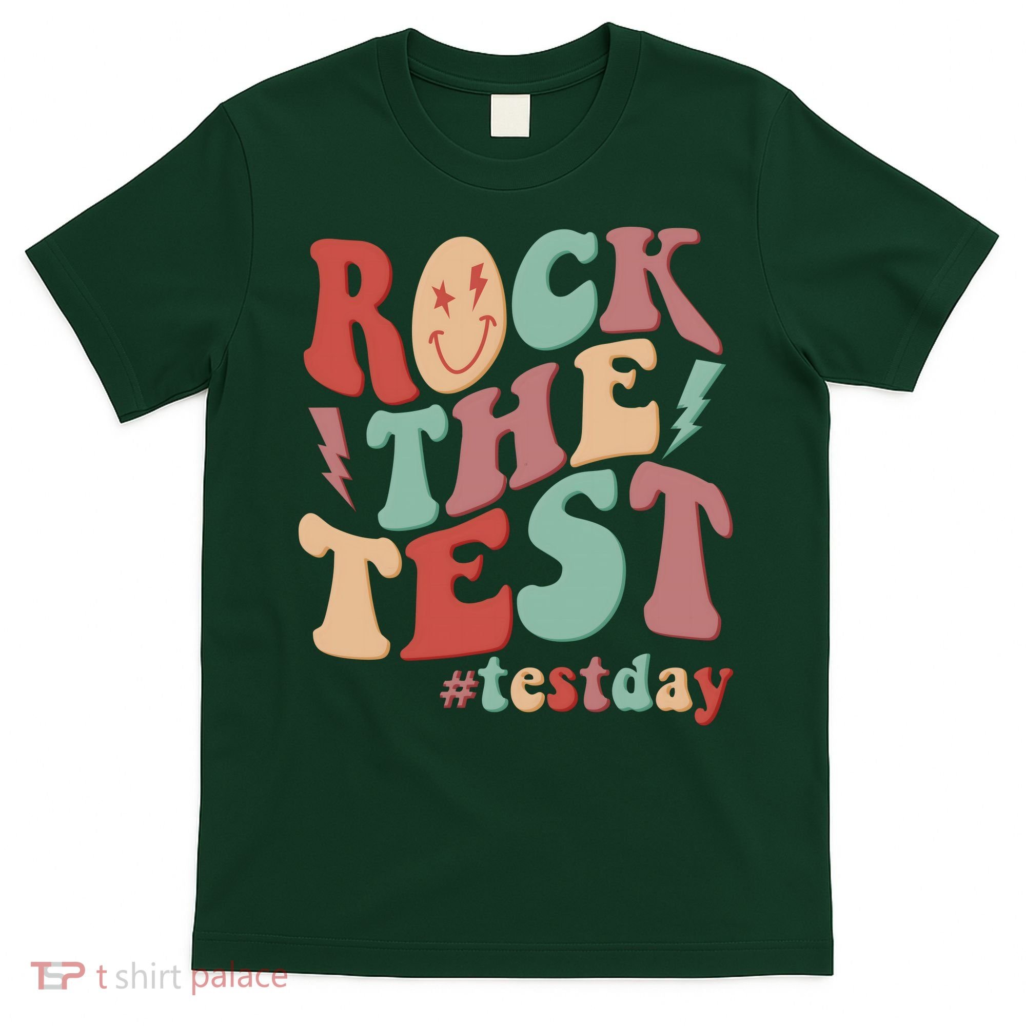 Retro Vintage Rock The Test #Testday T-Shirt