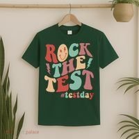 Retro Vintage Rock The Test #Testday T-Shirt thumb 2