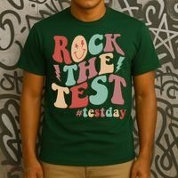 Retro Vintage Rock The Test #Testday T-Shirt thumb 3