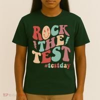 Retro Vintage Rock The Test #Testday T-Shirt thumb 4