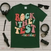 Retro Vintage Rock The Test #Testday T-Shirt thumb 5