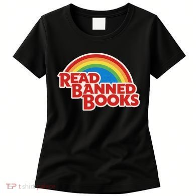 Retro Vintage Read Banned Books Women's T-Shirt