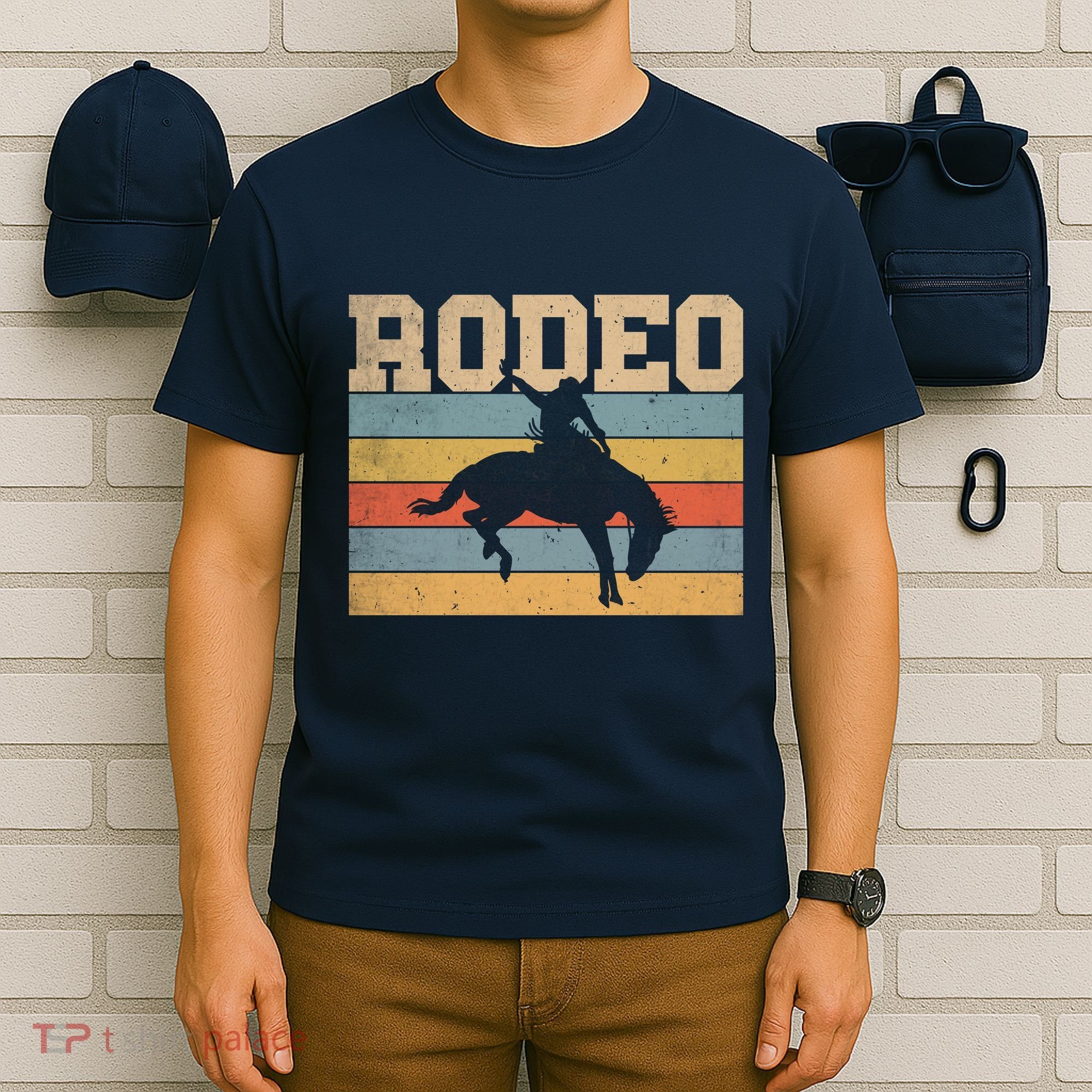 Rodeo Vintage Retro T-Shirt