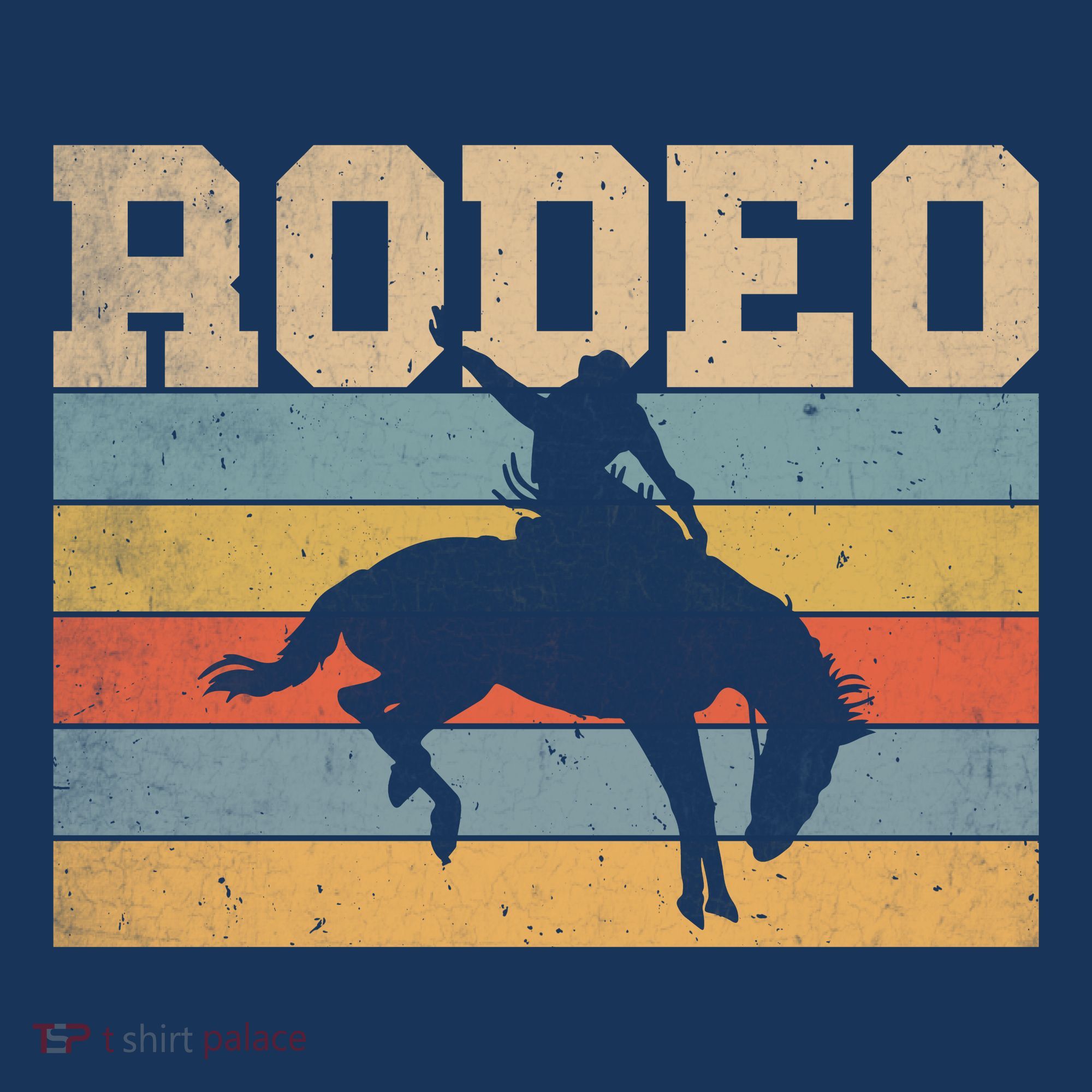 Rodeo Vintage Retro T-Shirt