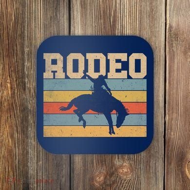 Rodeo Vintage Retro Coaster