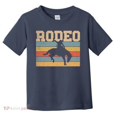 Rodeo Vintage Retro Toddler T-Shirt