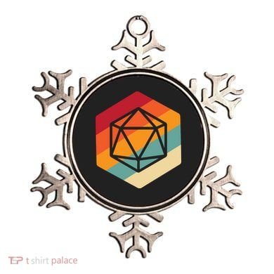 Retro Vintage Role Playing Game Boardgame Dice Ornament