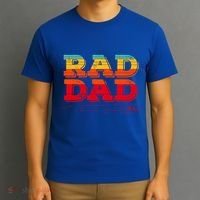 Retro Vintage Rad Dad Funny Gift T-Shirt thumb 3