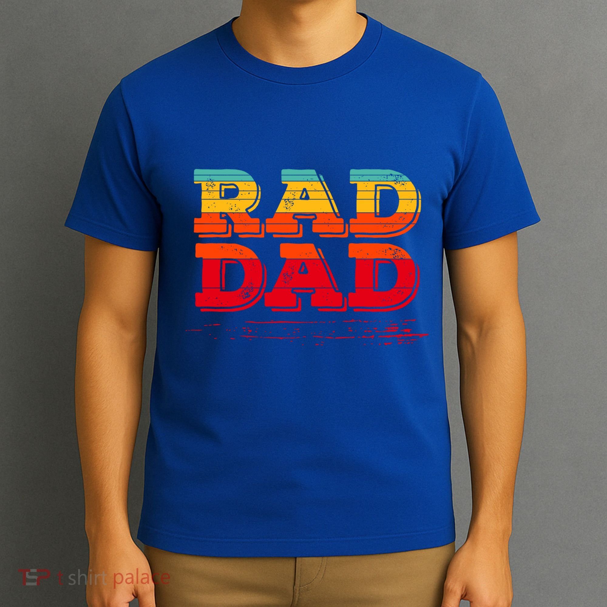 Retro Vintage Rad Dad Funny Gift T-Shirt