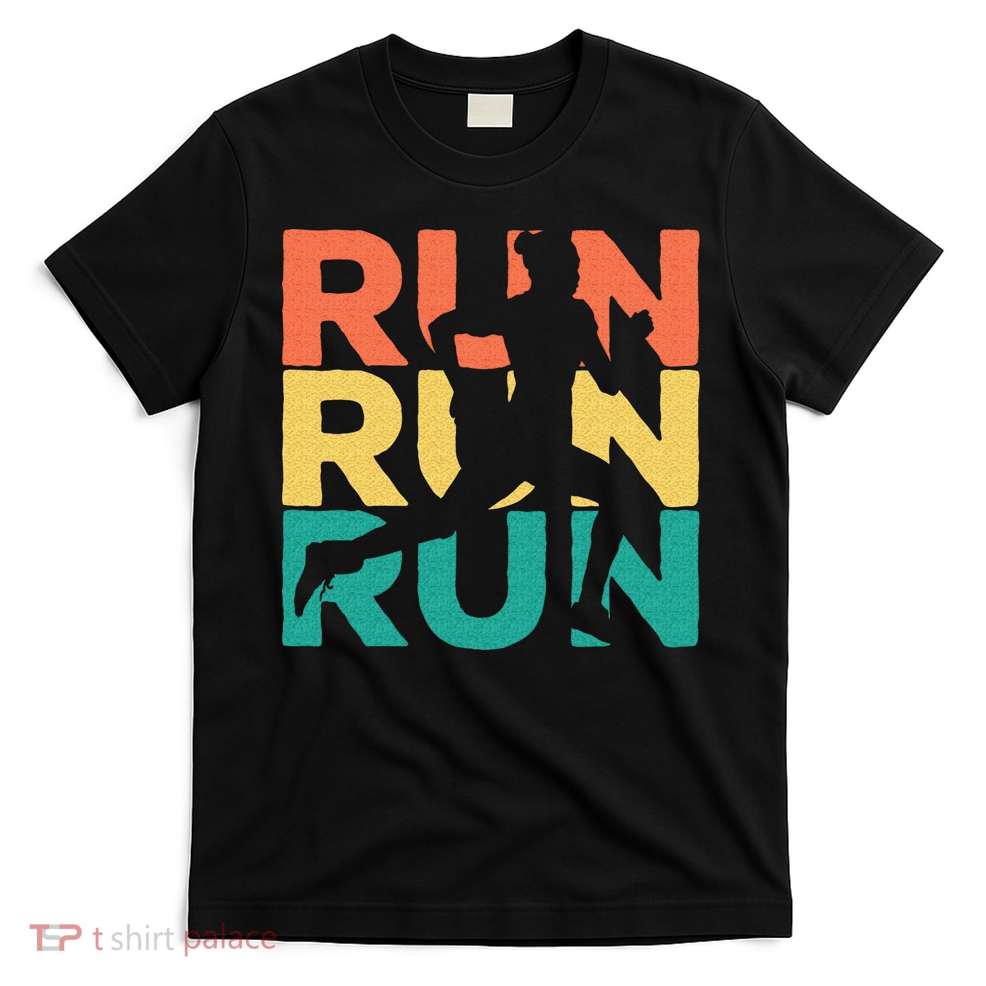 Retro Vintage Running Gift For Runners T-Shirt
