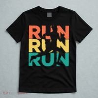 Retro Vintage Running Gift For Runners T-Shirt thumb 5