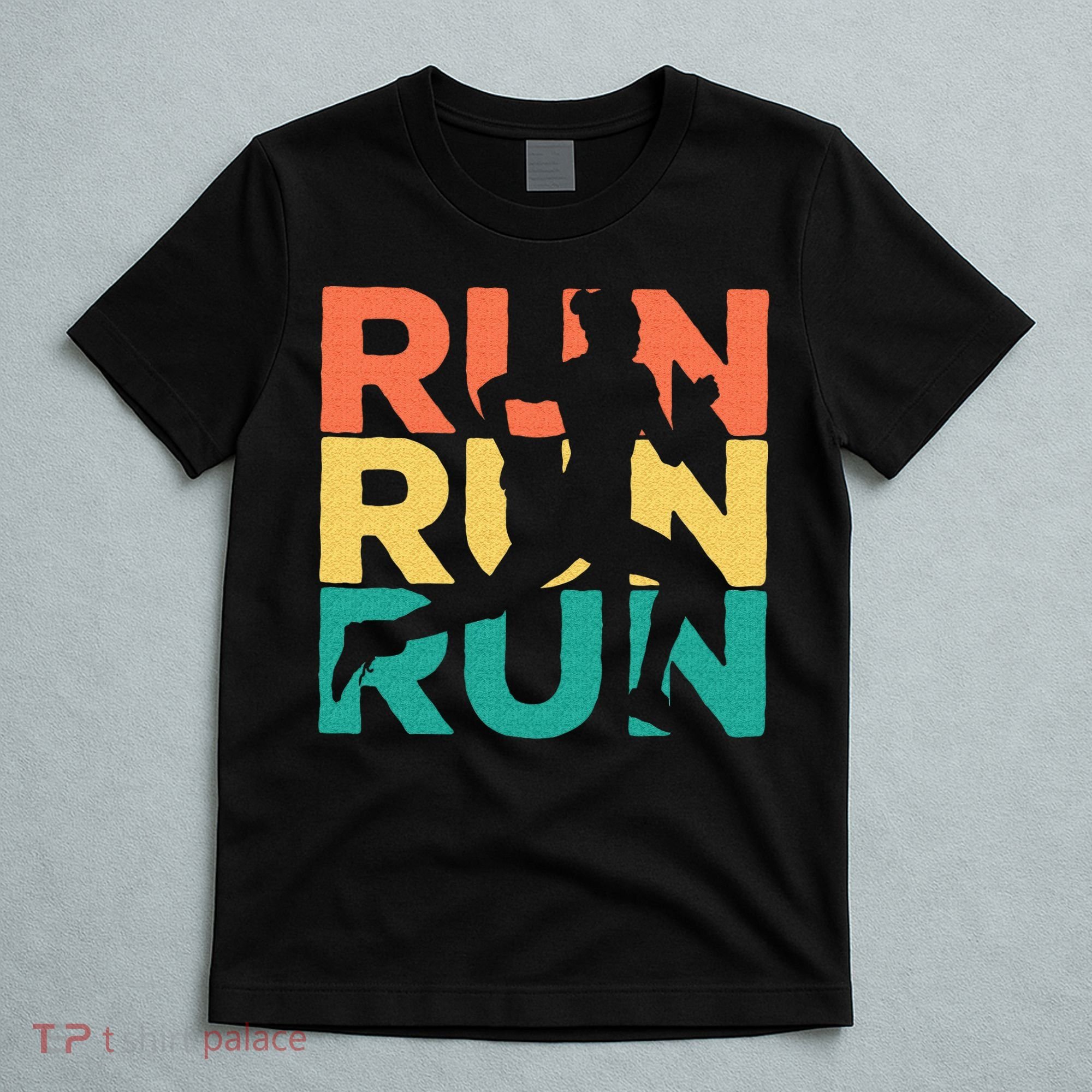 Retro Vintage Running Gift For Runners T-Shirt