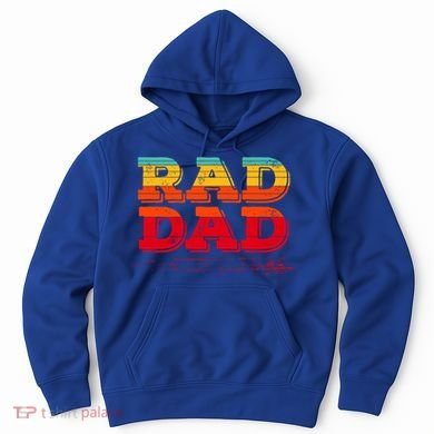 Retro Vintage Rad Dad Gift Hoodie