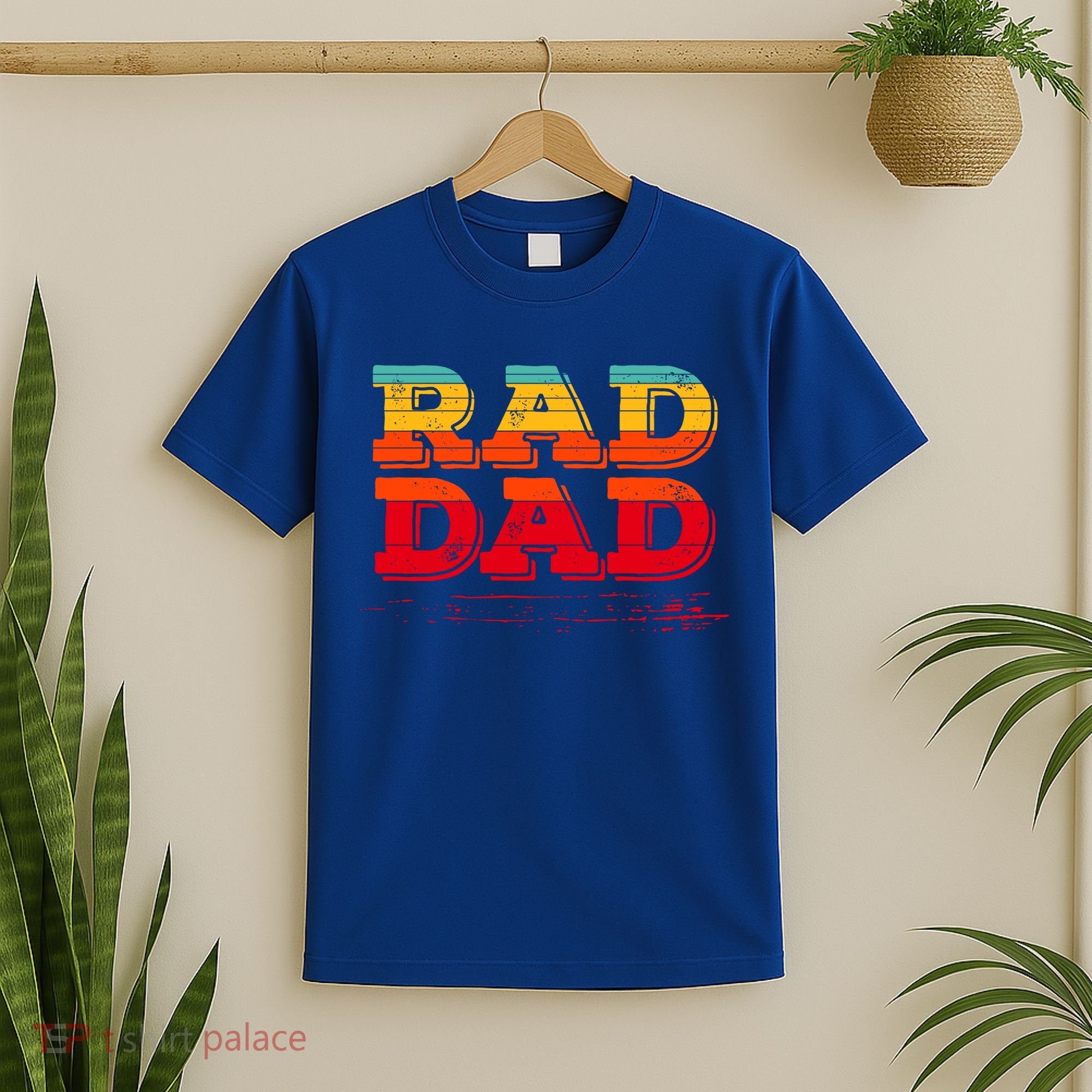Retro Vintage Rad Dad Gift T-Shirt