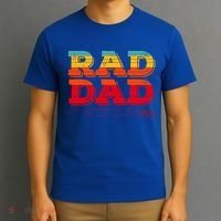 Retro Vintage Rad Dad Gift T-Shirt thumb 3