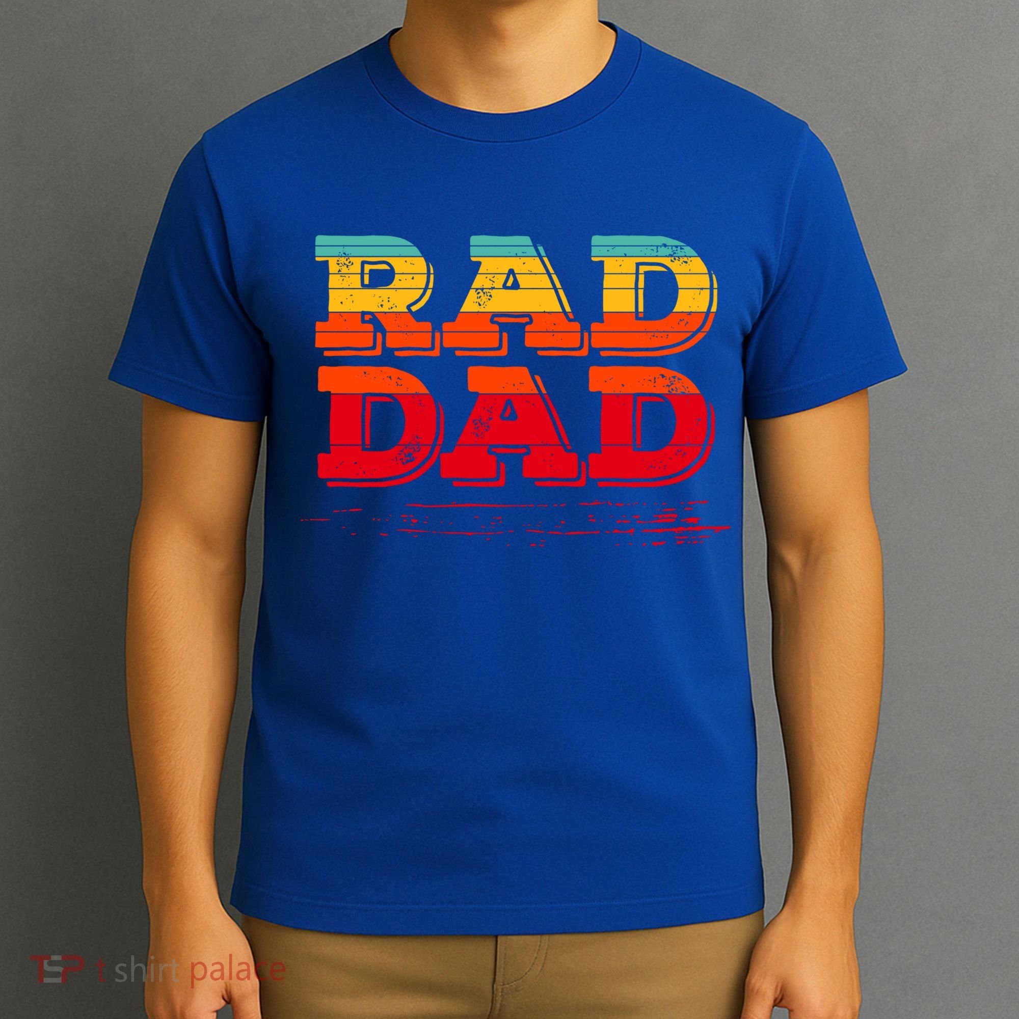 Retro Vintage Rad Dad Gift T-Shirt