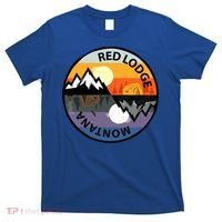 Retro Vintage Red Lodge Montana Souvenir Camping Meaningful Gift T-Shirt thumb 0