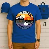 Retro Vintage Red Lodge Montana Souvenir Camping Meaningful Gift T-Shirt thumb 6