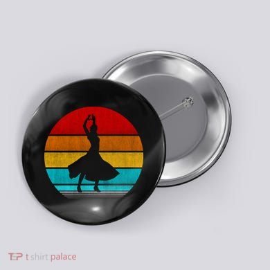 Retro Vintage Salsa Button