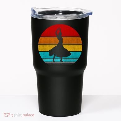 Retro Vintage Salsa Tumbler