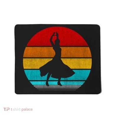 Retro Vintage Salsa Mousepad