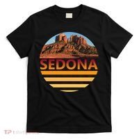 Retro Vintage Sedona Arizona Az Sunset Gift T-Shirt thumb 0