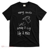 Rat Vaping Sucks Smoke A Cig Like A Man T-Shirt thumb 0