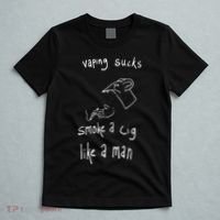 Rat Vaping Sucks Smoke A Cig Like A Man T-Shirt thumb 5