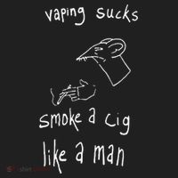 Rat Vaping Sucks Smoke A Cig Like A Man Hat thumb 2