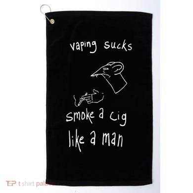 Rat Vaping Sucks Smoke A Cig Like A Man Golf Towel