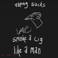 Rat Vaping Sucks Smoke A Cig Like A Man Toddler T-Shirt thumb 4