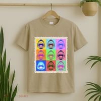 Retro Vintage Shark Attack Pop Art Poster T-Shirt thumb 2