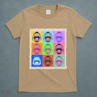 Retro Vintage Shark Attack Pop Art Poster T-Shirt thumb 5