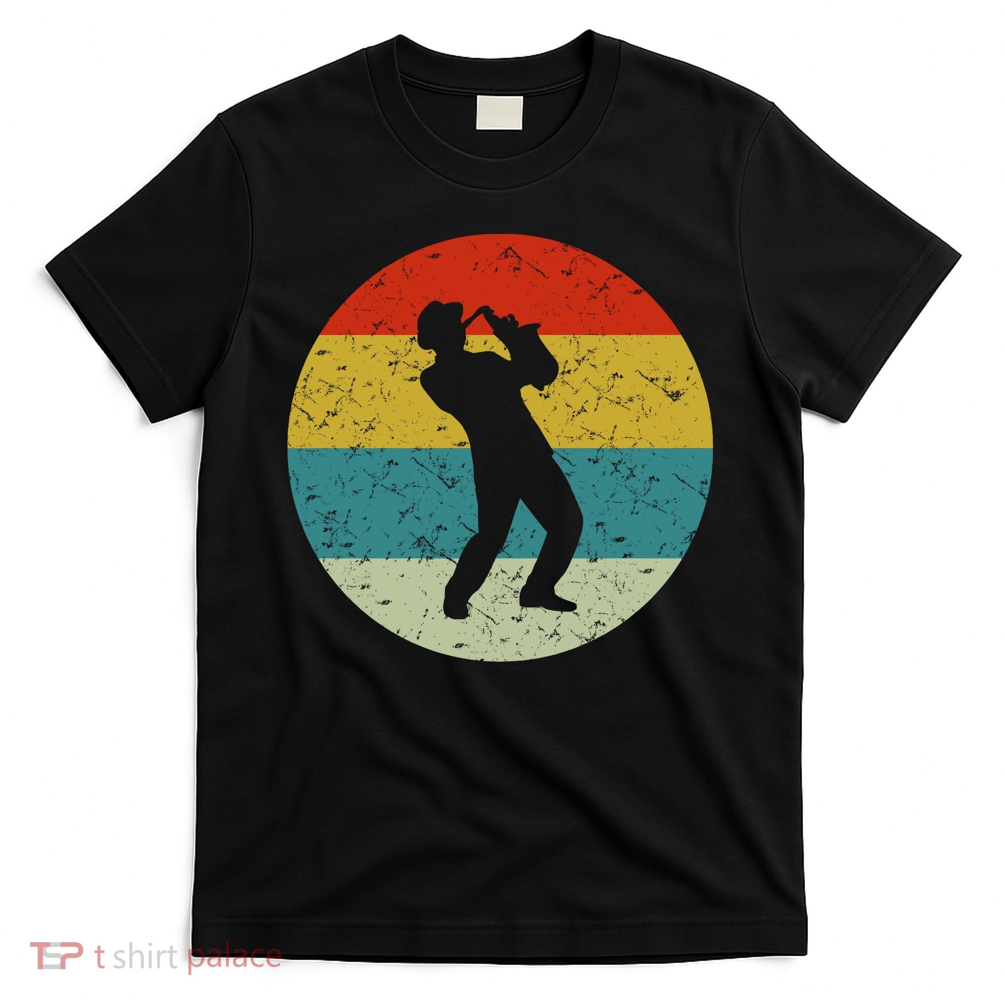 Retro Vintage Saxophone T-Shirt
