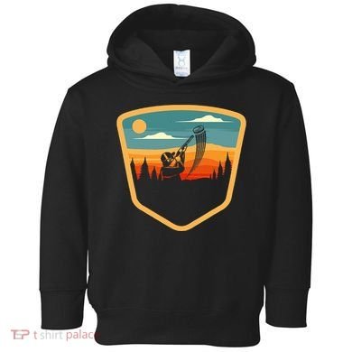 Retro Vintage Sporting Trap Clay Lover Skeet Clay Shooting Toddler Hoodie