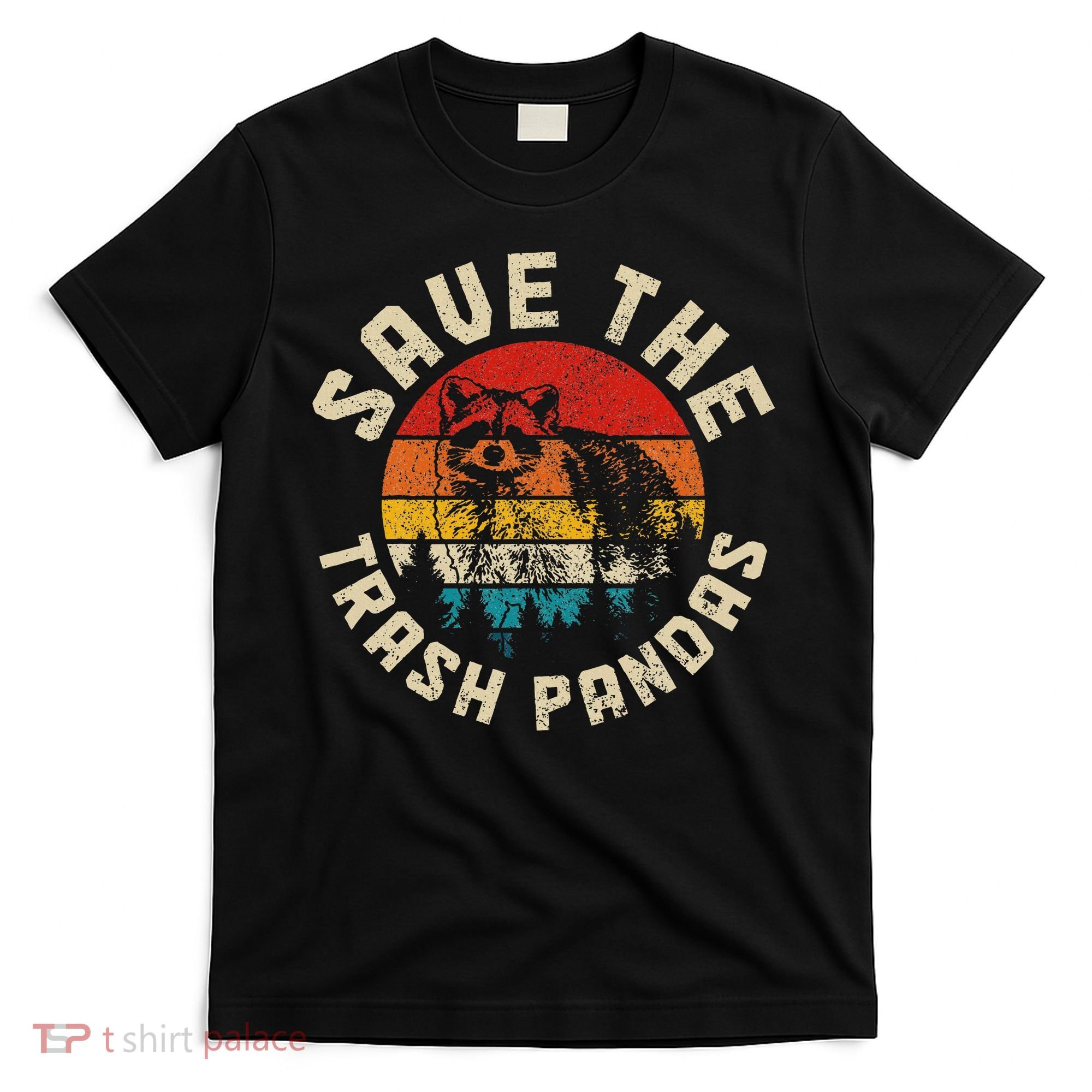 Raccoon Vintage Save The Racoon T-Shirt