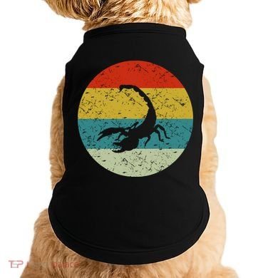 Retro Vintage Scorpion Doggie Tank