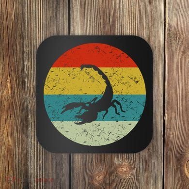 Retro Vintage Scorpion Coaster